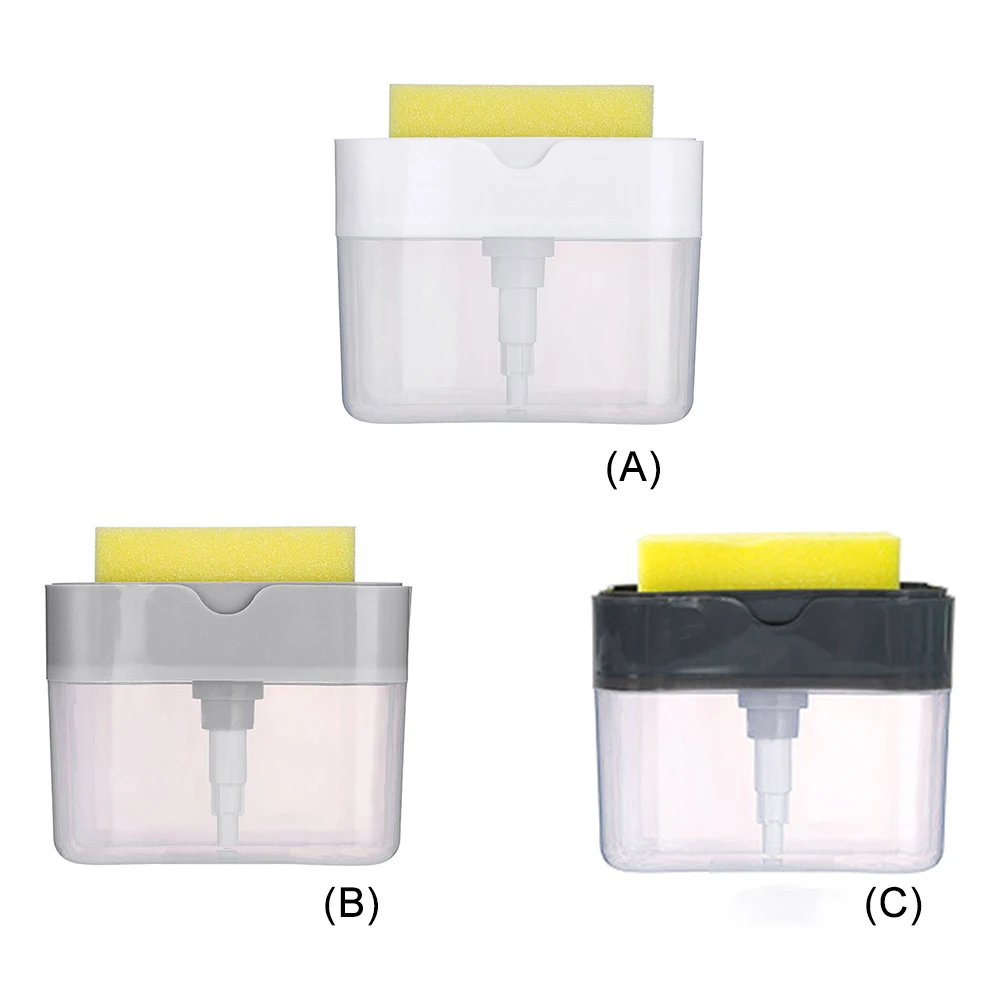 Plastic Detergent Shampoo Dispensers Automatic Liquid Soap Dispenser ABS Foam Soap Pump for Kitchen Bathroom Device