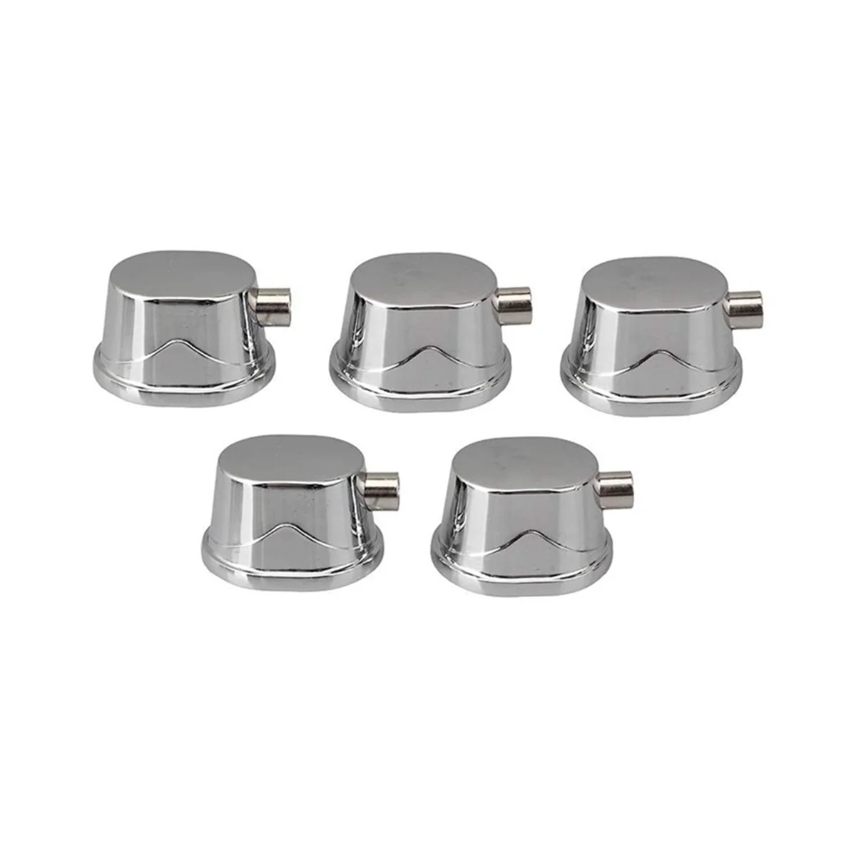 

5PCS Silver Alloy Drum Kit Rectangular Claw Hook Lug Single End Drum Percussion Accessory Replacement Parts