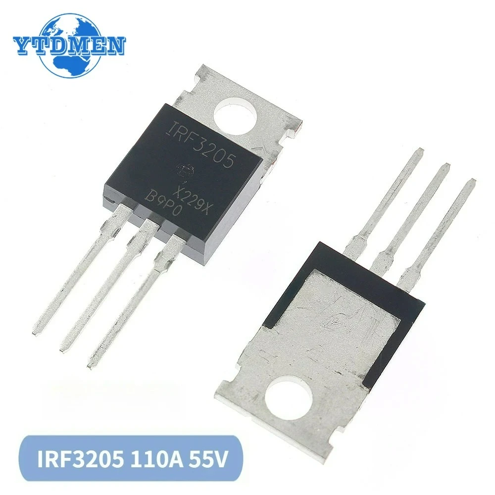 5/10PCS IRF3205 Mosfet Transistor IRF3205PBF TO220 FETs 55V 110A TO-220 IC Field Effect Transistors Set