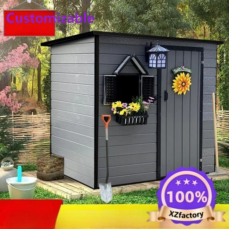 Factory Direct 2026 Top Rated Outdoor Garden Small House Household Detachable Easy Assembly Tool Room