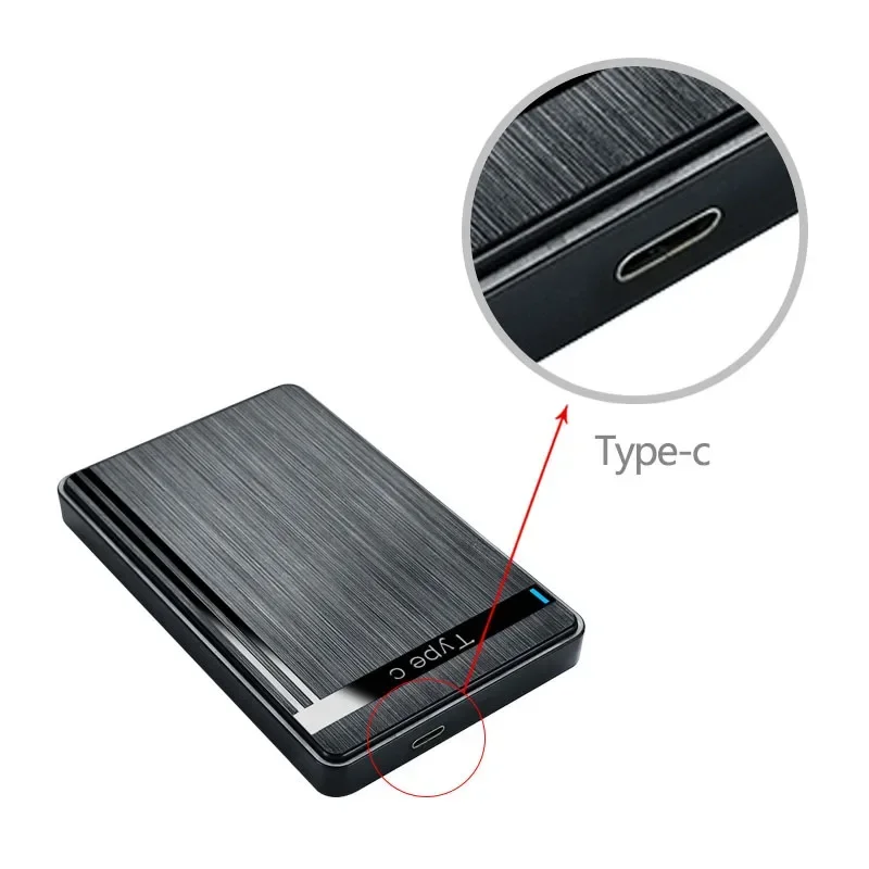 Gabinete externo para disco rígido SATA de 2,5 polegadas, com conexão USB 3.1 e sem necessidade de ferramentas, para SSDs SATA e discos mecânicos.