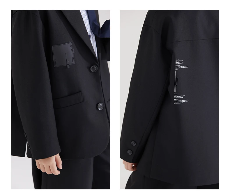 Eleganter Jungen-Hochzeitsanzug mit Blazer und Hose für Kinder, Konzert-Outfit, Kostüm, Coole Kinder-Smokings, Größe 5-14 Jahre – Detail 7