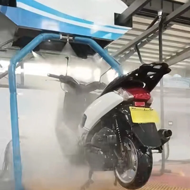 Customized Fully Automatic Touchless High Pressure Motorcycle Washing Machine For Commercial Use