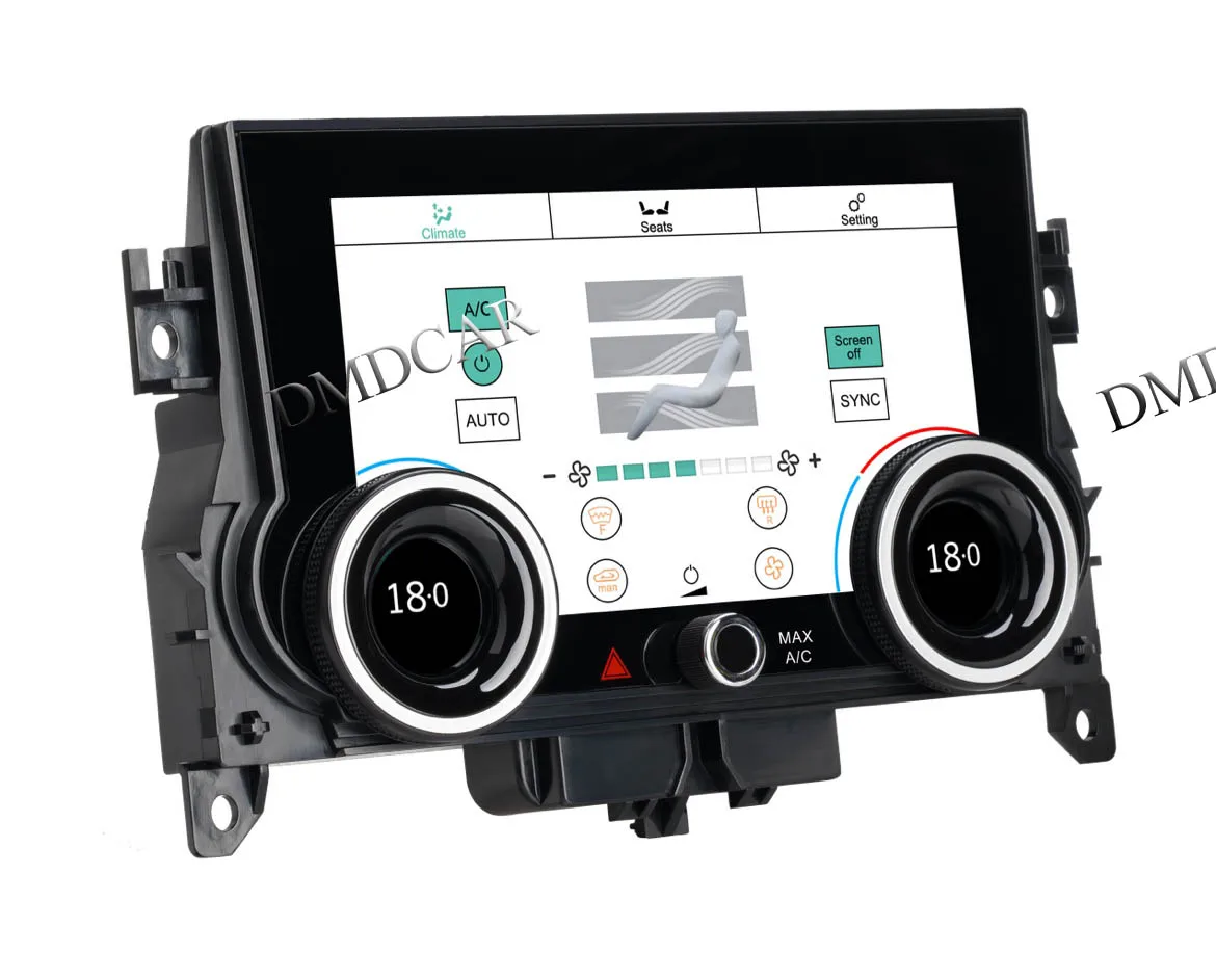 Climate Board AC Panel Touch LCD Screen Air Condition Control For Land Rover Range Rover Evoque LRX L538 2012-2019