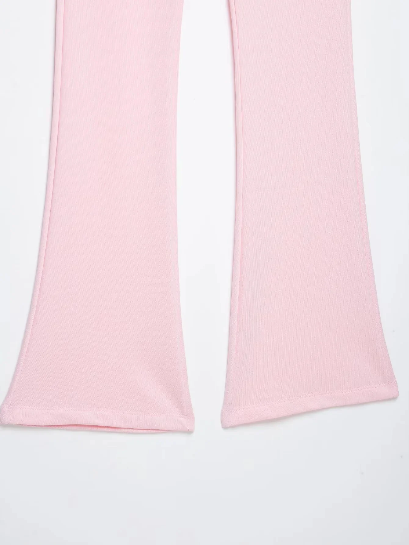KONDALA Damen Trendiges High-Street Slim-Hosen-Set mit Revers, Reißverschlusstaschen, Jacke und Schlaghose, Neue Mode 2026 Frühherbst Mujer Set – Detail 12