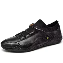 Genuine  Leather Men's Shoes Super Top Quality  Men  Italy Stles Cake Fashional  Wearing  Carved Sports Driving