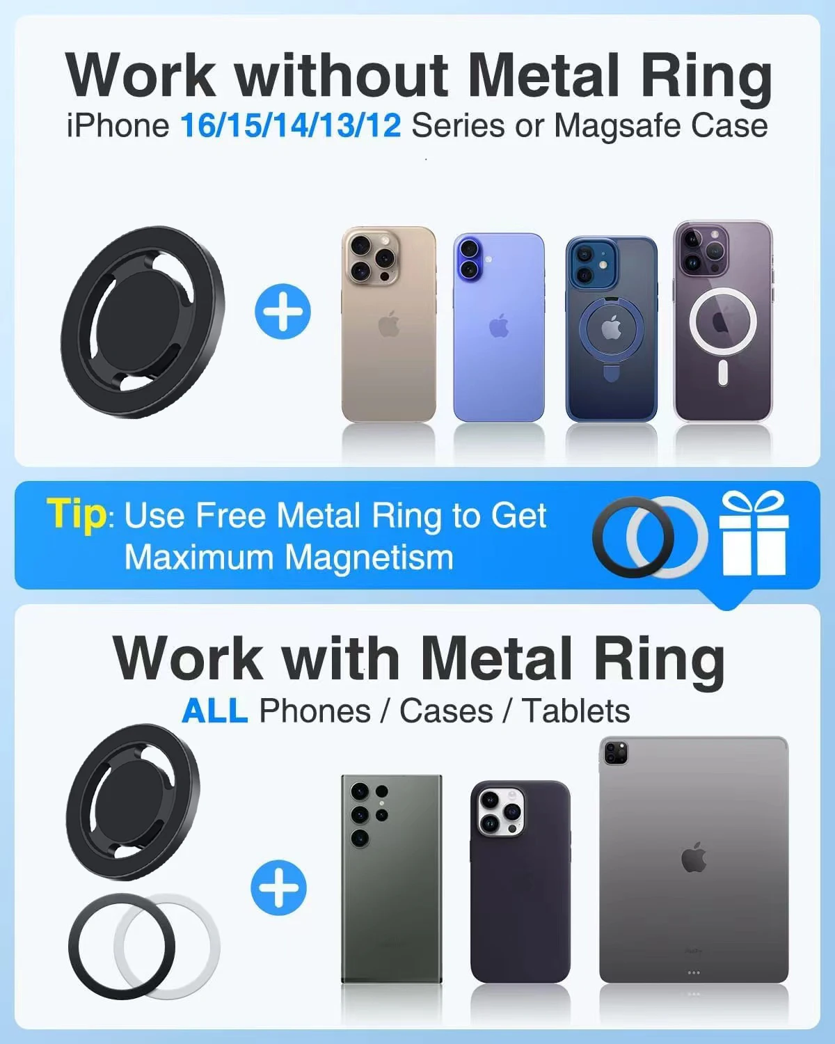 Telescopic Magnetic Car Phone Holder For iPhone 11 Xs Max XR 8 6 Suction Cup Car Dashboard Mount Cell Mobile Phone Holder Stand