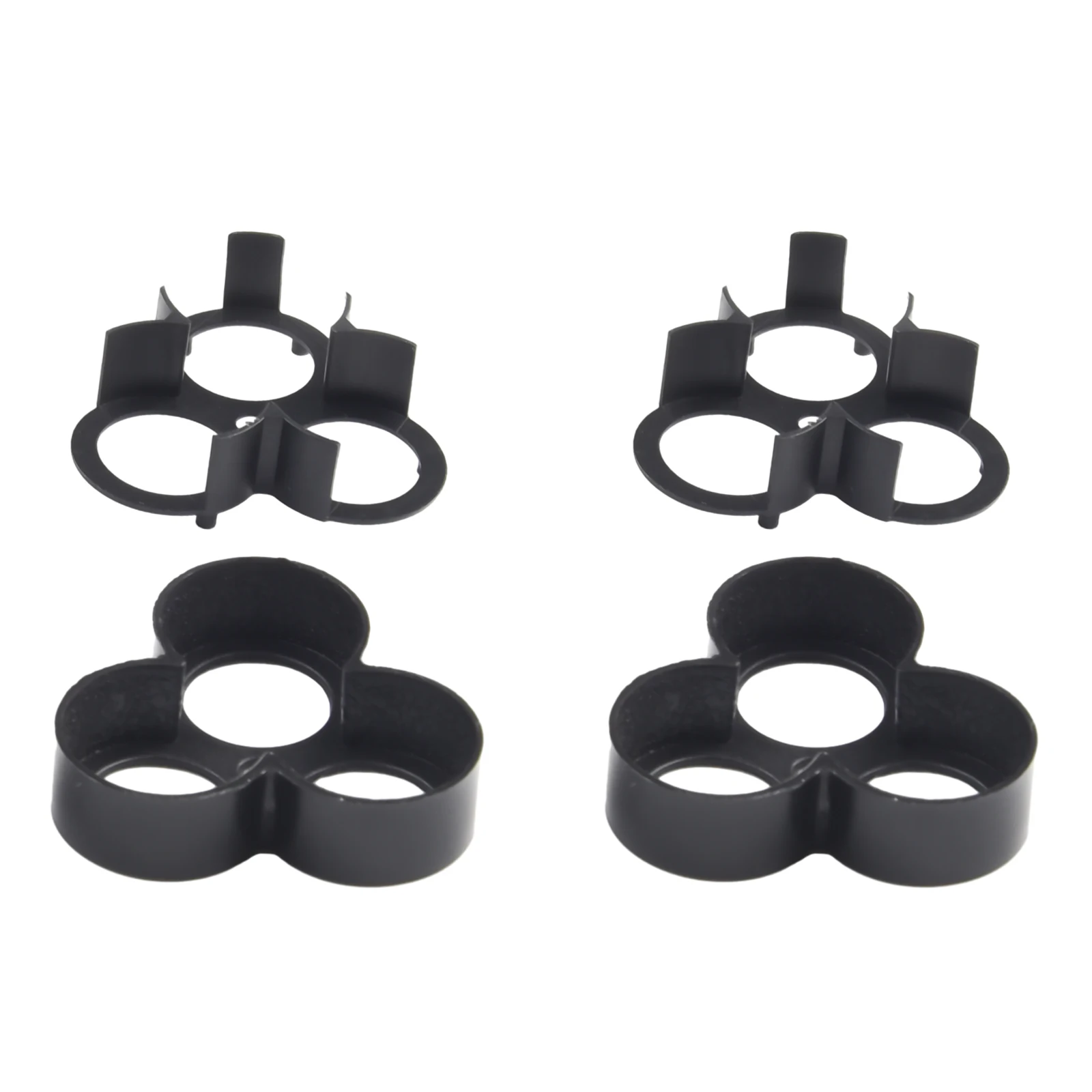Screwdriver Li-ion Battery Case TOOL Plastic Split Port 3 Cell Packs 40±10A Black Electrical Tools 2 Set(6pcs)