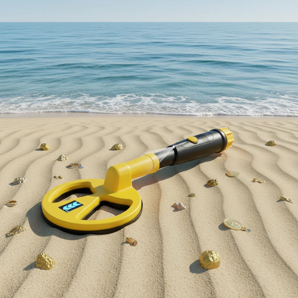 2026 Best Metal Detector MD-790 Pulse Induction Fully Waterproof for Underwater Gold Search and Ocean Exploration