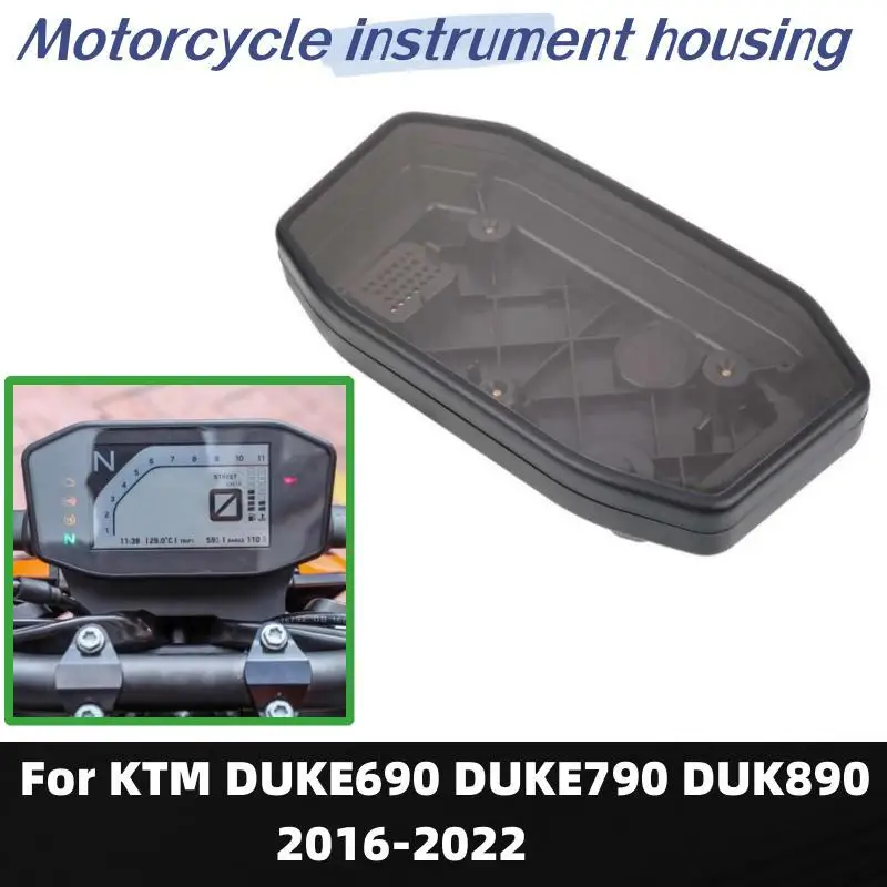 

Motorcycle Digital Speedometer Case Tachometer Cover Dashboard Shell LCD Display For 690 Duke/R 2016-2019 790 890 Duke 2018-2022