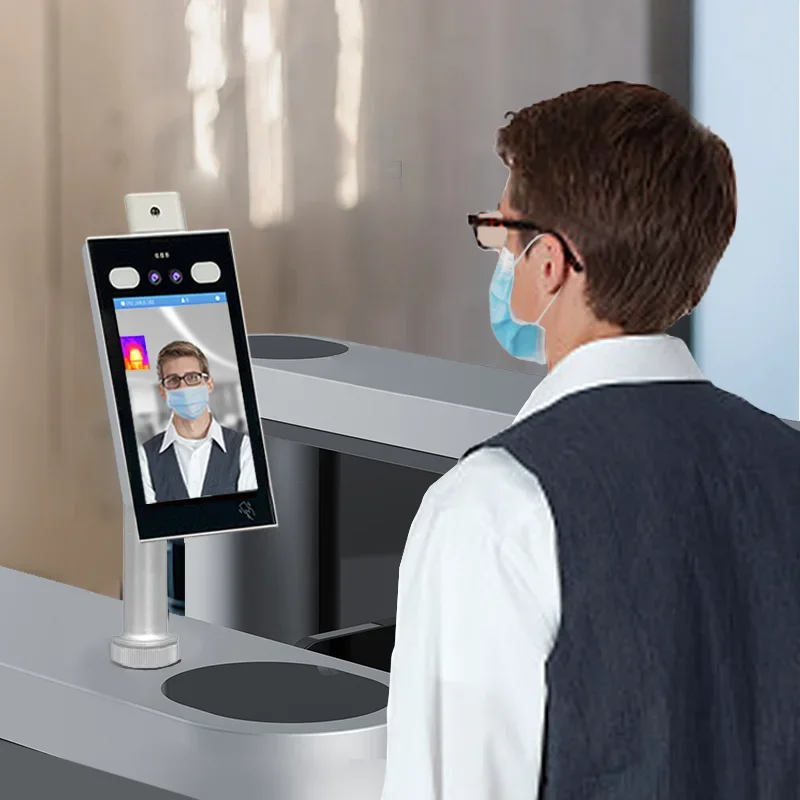 กล้อง Biometria Cloud Attendance Device ลิฟต์ Linux Turnstile Face Access Control ระบบรักษาความปลอดภัยการจดจําอัตโนมัติ