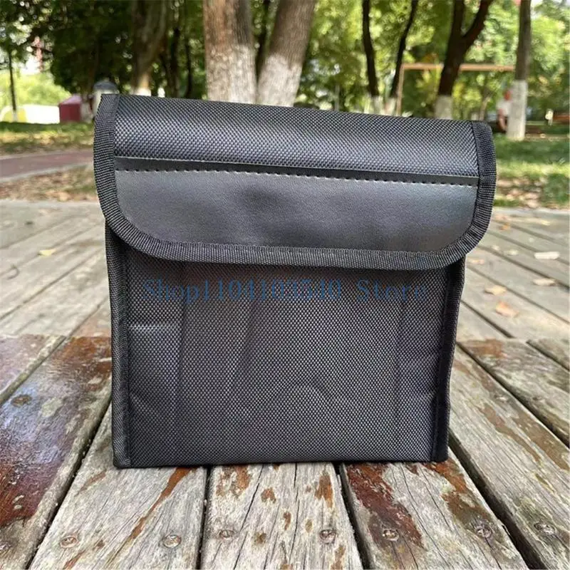 

02DC Lightweight Bag Protective Nylon Bag for 50mm Binoculars Convenient Storage Bag for Outdoor Exploration