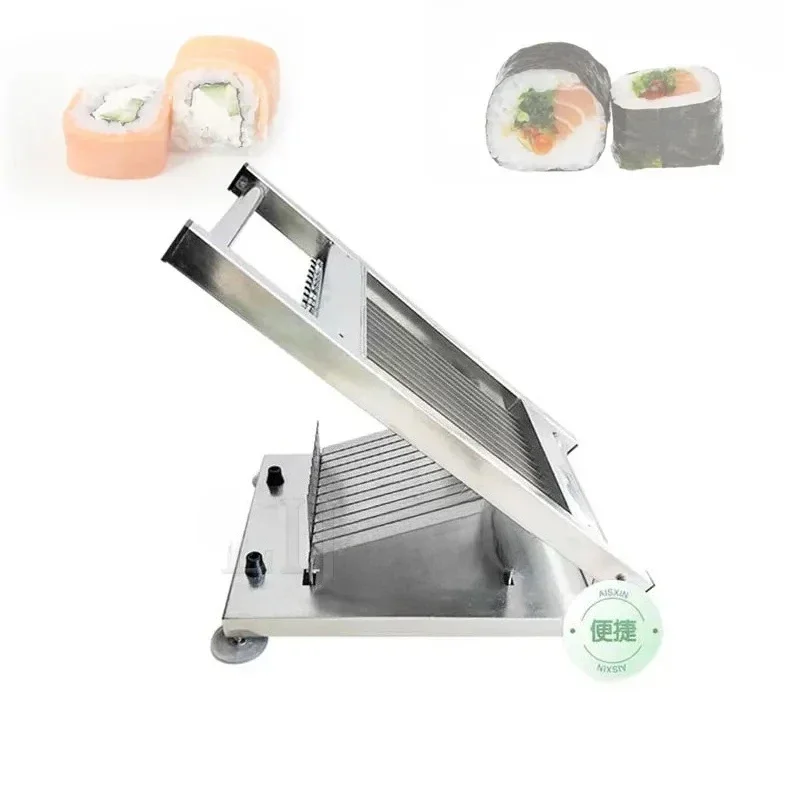 

Manual Japan Rice Sushi Roll Cutter Commercial Sushi Roll Slicer Cutting Machine