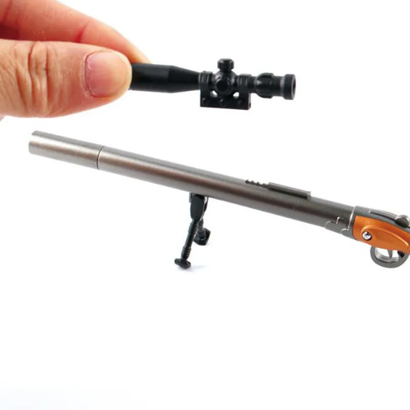 قناص بندقية هلام القلم الإبداعية بقاء لعبة بندقية لعبة هلام القلم 0.38 مللي متر الحبر الأسود للمدرسة الكتابة الاطفال الجدة القرطاسية هدية