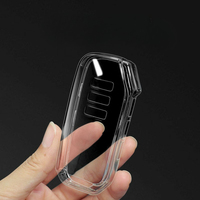 TPU Car Fob Key Cover Protector Holder Bag Set for Kia Sorento MQ4 EV6 K8 V6 Transparent Remote Case Shell Accessories