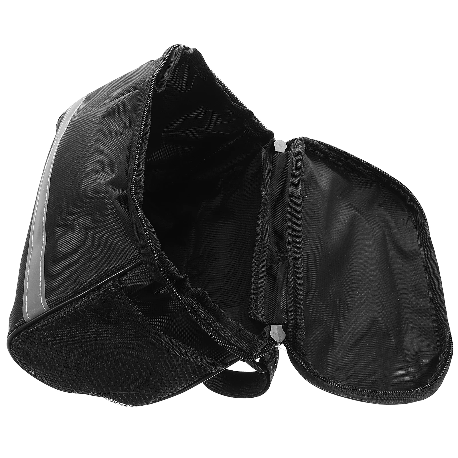 

Road Bike Handlebar Bag Bicycle Accessory Lightweight Foldable Front Bag Universal Fit for Cycling Commuting Electric Bike Pouch