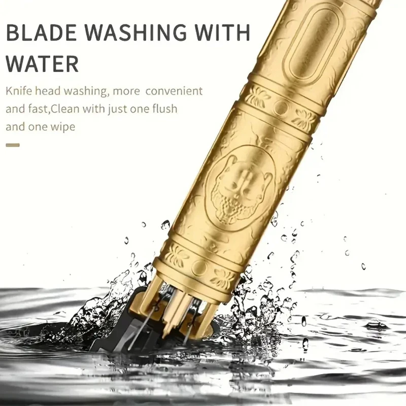 Rechargeable Vintage T9 Hair Clipper Mens Portable USB Shaver Barber Fast Charging Professional Hair Clipper For Male