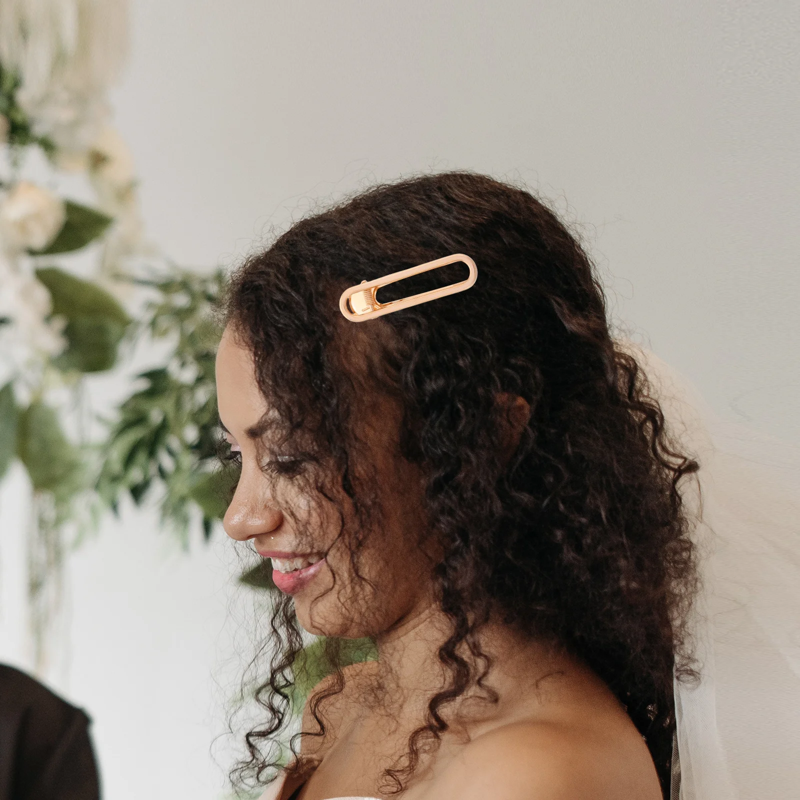 

50Pcs Hollow Hair Clips Gold Iron Barrettes Alligator Hairpins for DIY Hairdressing Salon Crafts Accessories Hair Barrettes