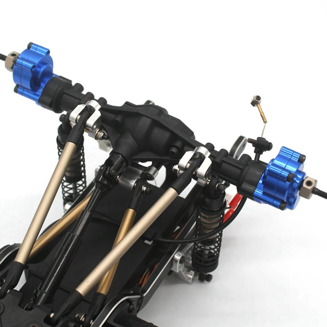 

Pro Metal Front And Rear Axle Link Mount Stand Set For Yikong YK4082 4102 4103 RC Crawler Car Upgrades Parts Accessories