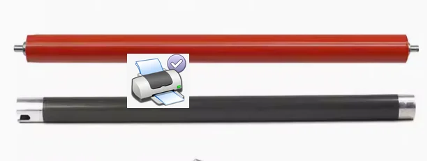 

1Set. for Konica Minolta bizhub 164 184 185 7718 Fuser Upper Heat Roller Lower Pressure Roller A0XX-5602-UPPER A0XX-5602-LOWER