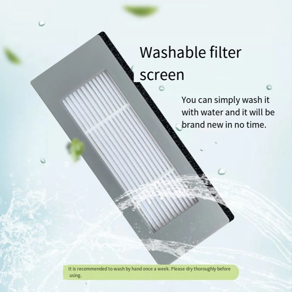 Förderung! Für Ecovacs DJ35 Roboter Staubsauger DJ36 Zubehör Wichtigsten Seite Pinsel Filter Ersatzteile Pinsel