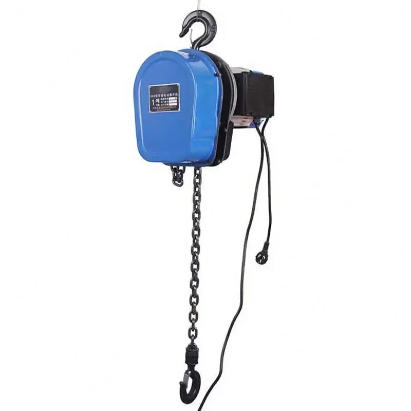 Low Price For Sale Portable Electric Crane Hoist 2T Hook Type Electric Chain Hoist