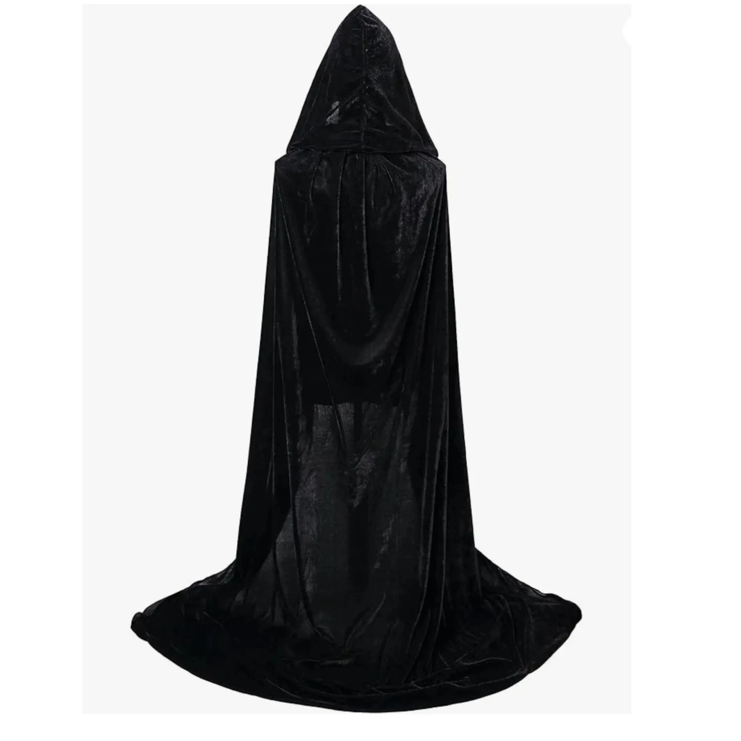 Hocus Pocus 2 Witch Cloak Hooded Mary Sarah Winifred Sanderson Sister Cosplay Costume Halloween Adult Women Girl Long Party Cape
