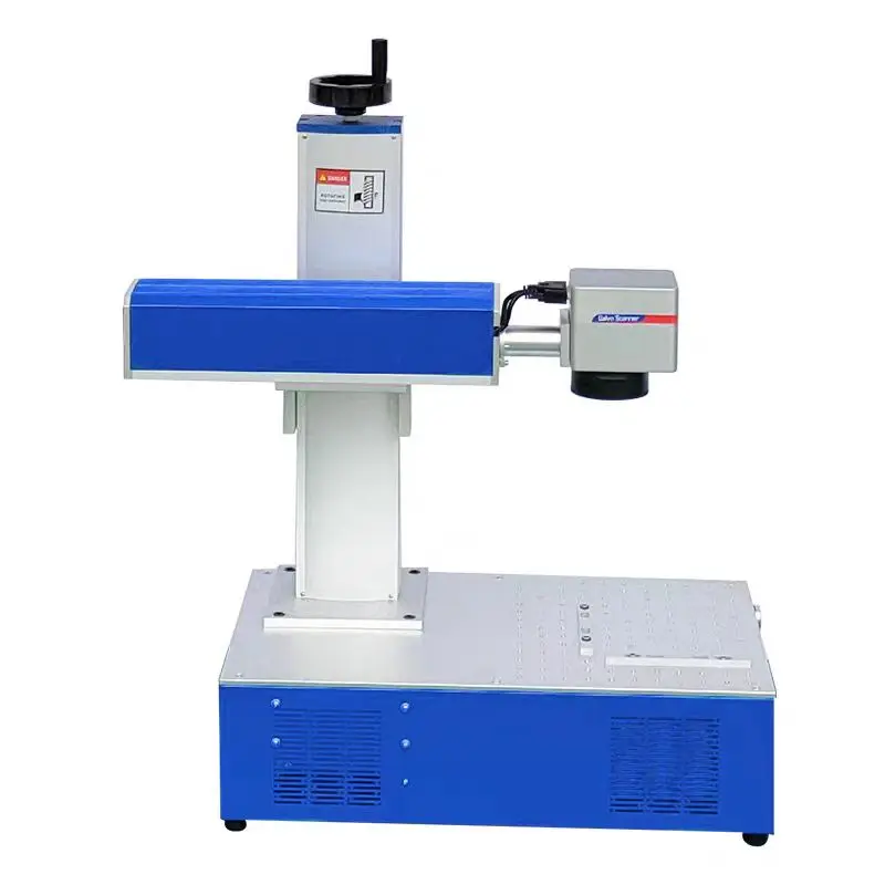Yee  30 w Industrial Fiber   Marking Machine for Jewelry Hardware Metal Plastic High Speed 100000h Long Lifespan