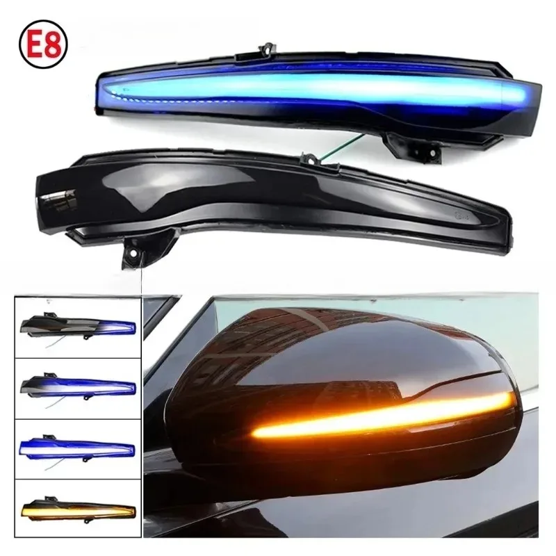 

Новый превосходный светодиодный динамический указатель поворота с боковым крылом для Mercedes Benz C Class W205 W222 W217W213, мигалка для зеркала, 1 пара