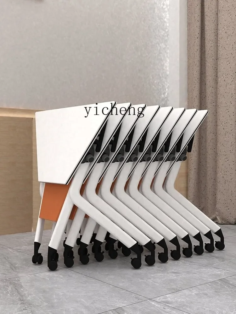 LYY Folding Hexagonal Splicing Tutorial Class Movable Group Activity Combination Table