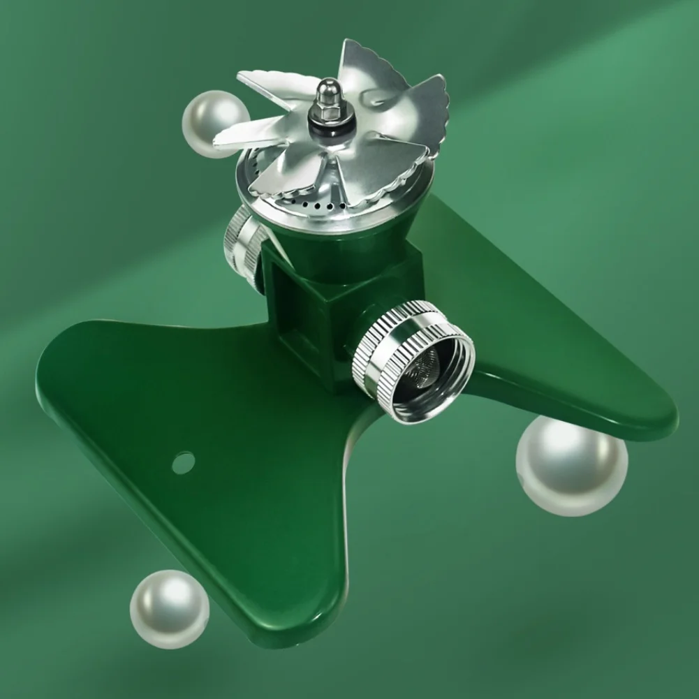 360 Degree Rotating Lawn Sprinkler with Duty Body for Stable Outdoor For Garden Watering Operation 360 Degree Rotating