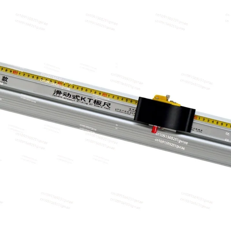 

Manual Protective Sliding KT Board Cutting Ruler Aluminum Alloy Art Ruler Non-slip Anti-Running Deviation Ruler Advertising Tool