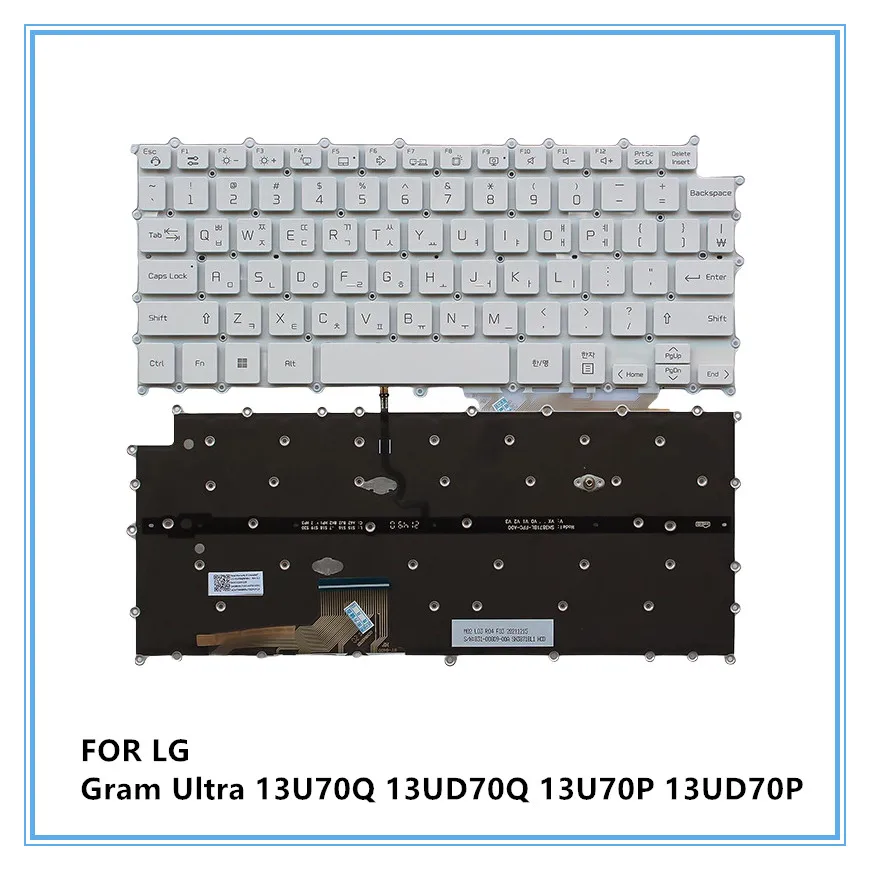 

Клавиатура для ноутбука LG Gram Ultra 13U70Q 13UD70Q 13U70P 13UD70P KR с подсветкой