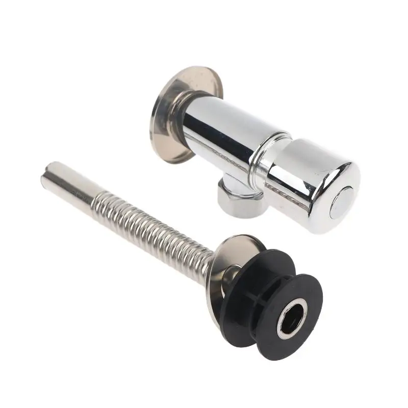 Urinal Toilet Flush Valve Button Type Manual Delay Automatic Shutoff Push Urinal Valve Straight For Public Toilet Bathroom Parts