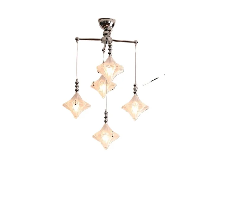 

French antique dining room chandelier 2025 new creative star Bauhaus romantic designer living room bedroom light