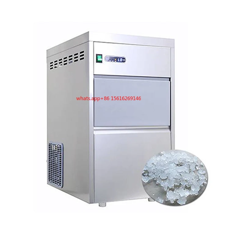 

Stainless Steel Ice Makers Machine 50kg Commercial Cube Ice Machine Ice Maker