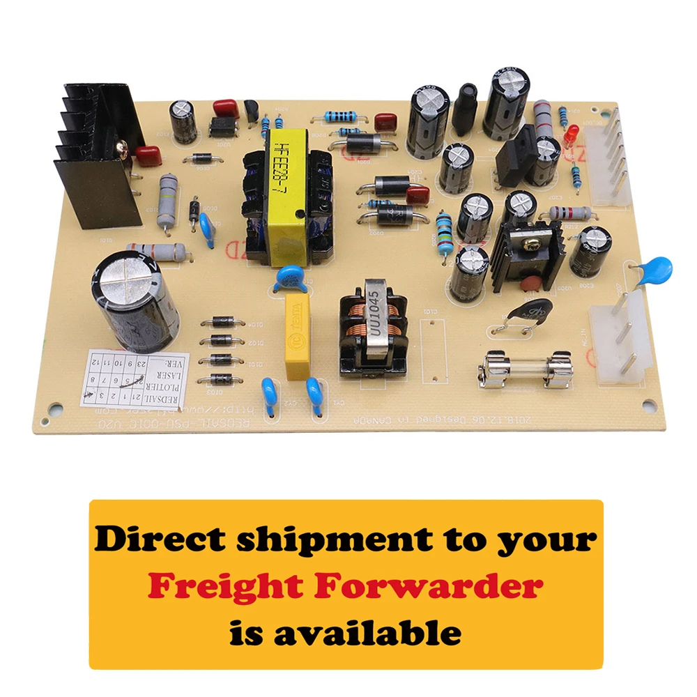 

Vinyl Cutter Plotter Power Supply Board for Redsail C Series Cutter Dropship Direct Shipment to Freight Forward or Ship Agent