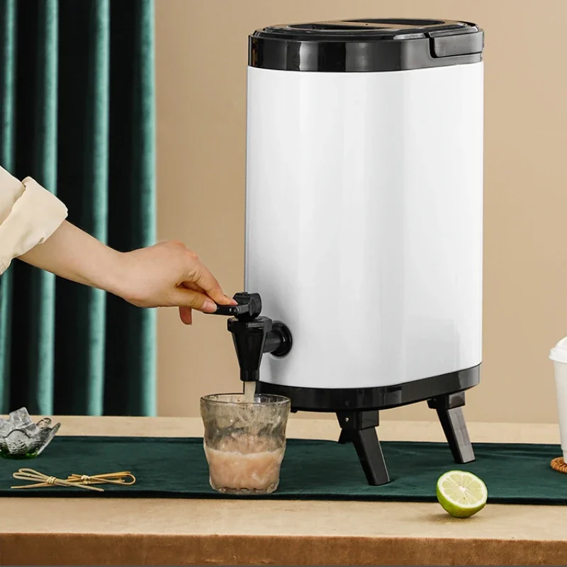 8L Stainless Steel Insulated Beverage Dispenser, Hot & Cold Drink Server for Parties & Thermal Drink Jug