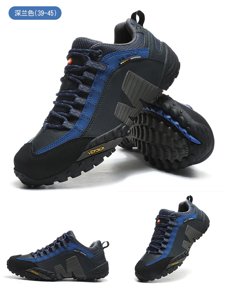 

Outdoor Lover Trekking Shoes Men Waterproof Hiking Shoes Mountain Boots Genuine Leather Woodland Hunting Tactical Shoes