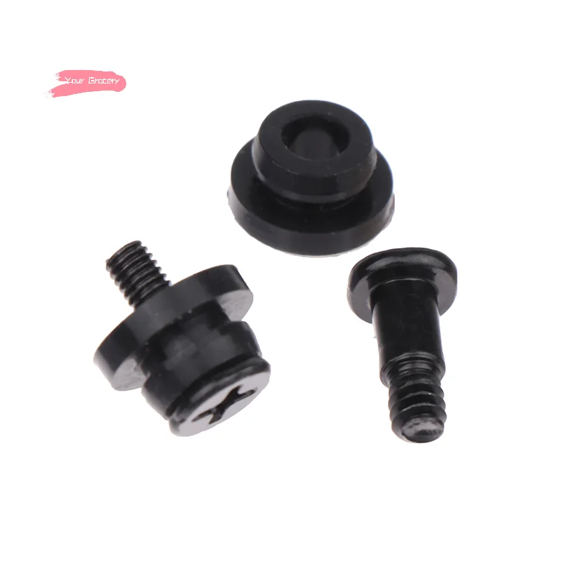 

Y-10Pcs Black 2.5/3.5-inch Computer Case Shockproof Screws + Shock Absorption HDD Shock Absorption Screws