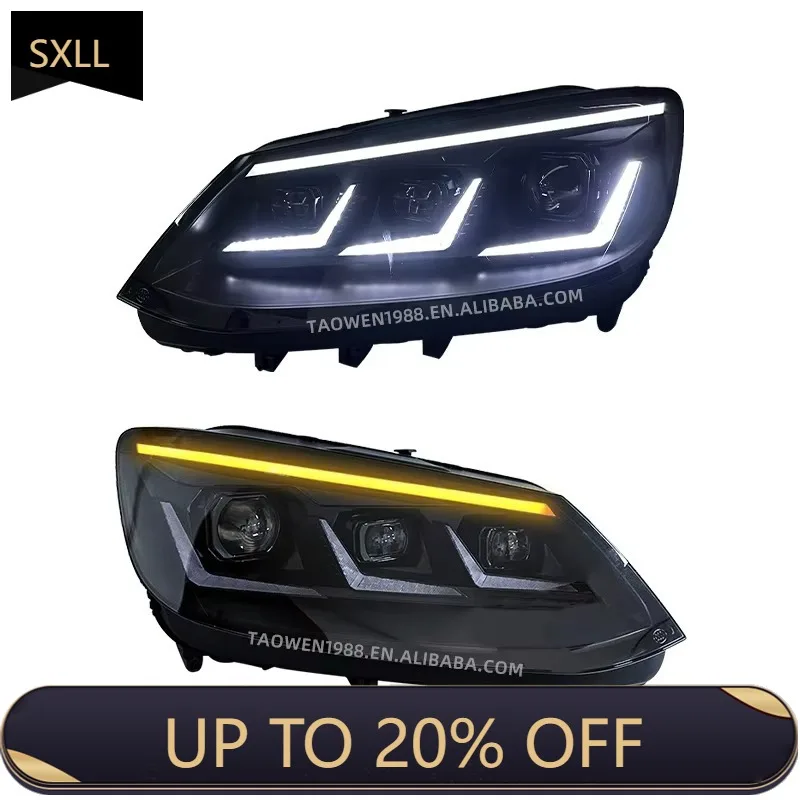 Sxll yuguang para 7n 2012-2019 diodo emissor de luz farol atualização novas condições farol acessórios