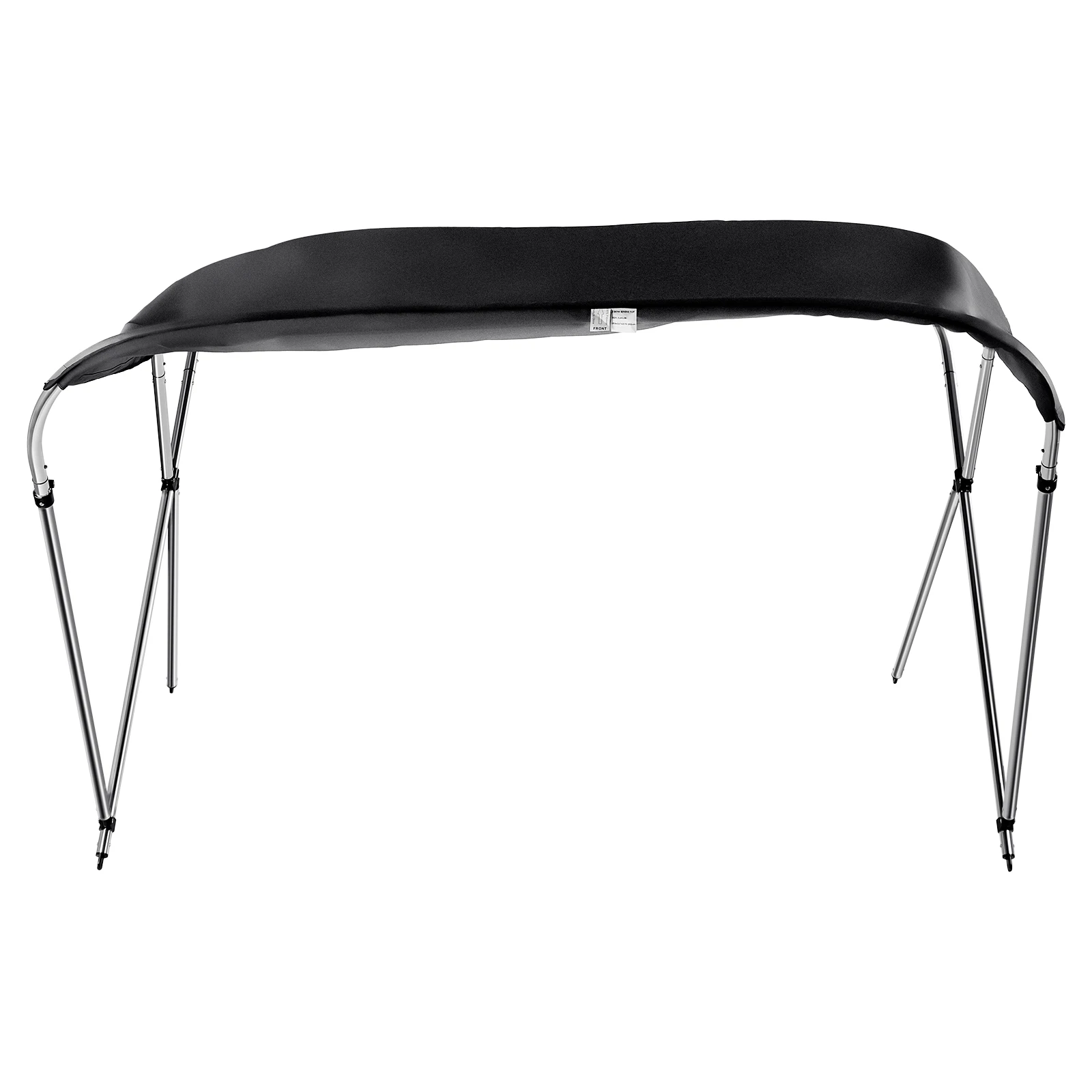 Top Boat Sun Shade Canopy Waterproof Top with Aluminum Alloy Frame Mounting Hardware