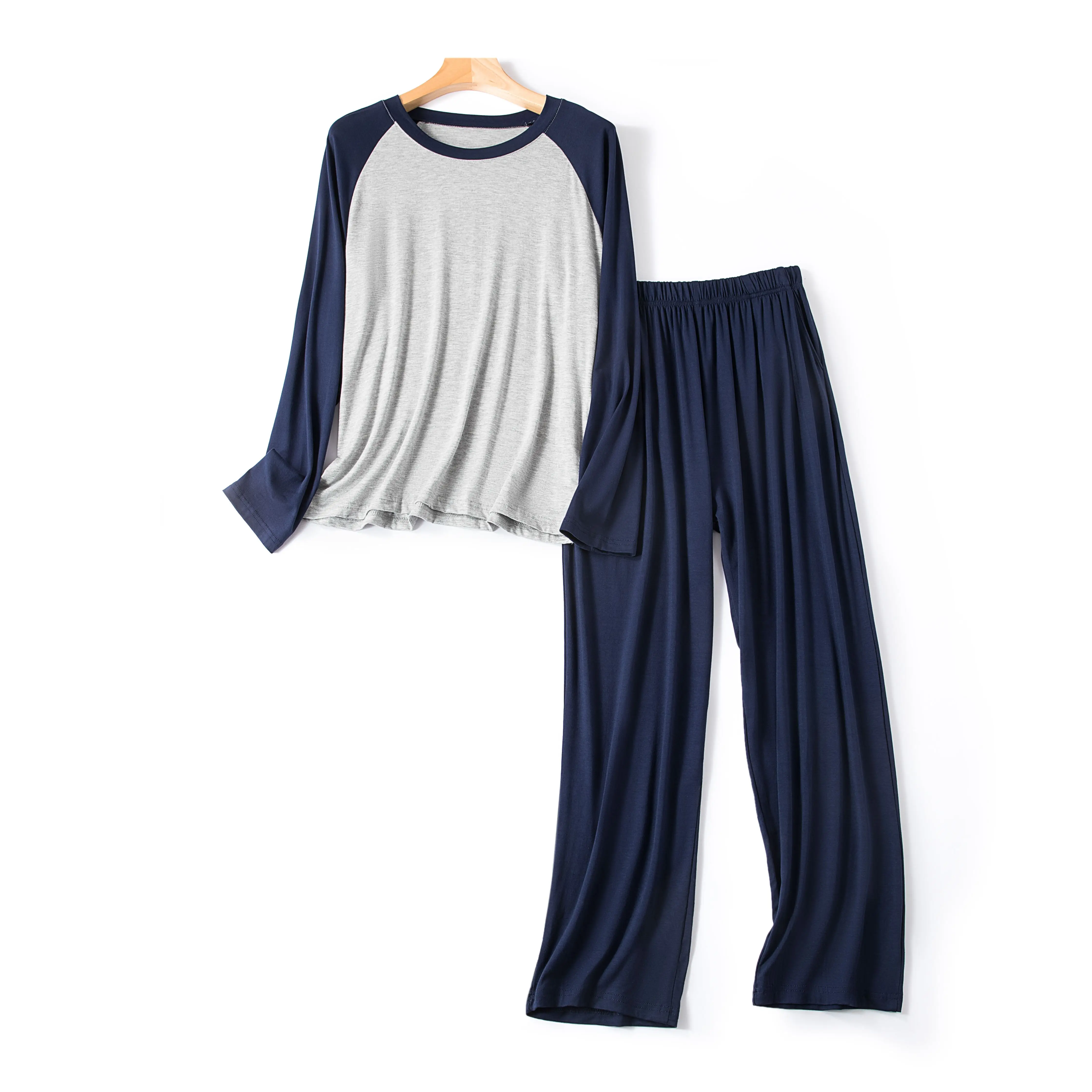 Light gray and navy blue