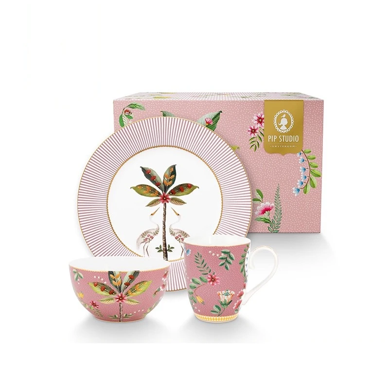 

Official Genuine Malorelle Garden Single-person Dining Tableware and Plate Set