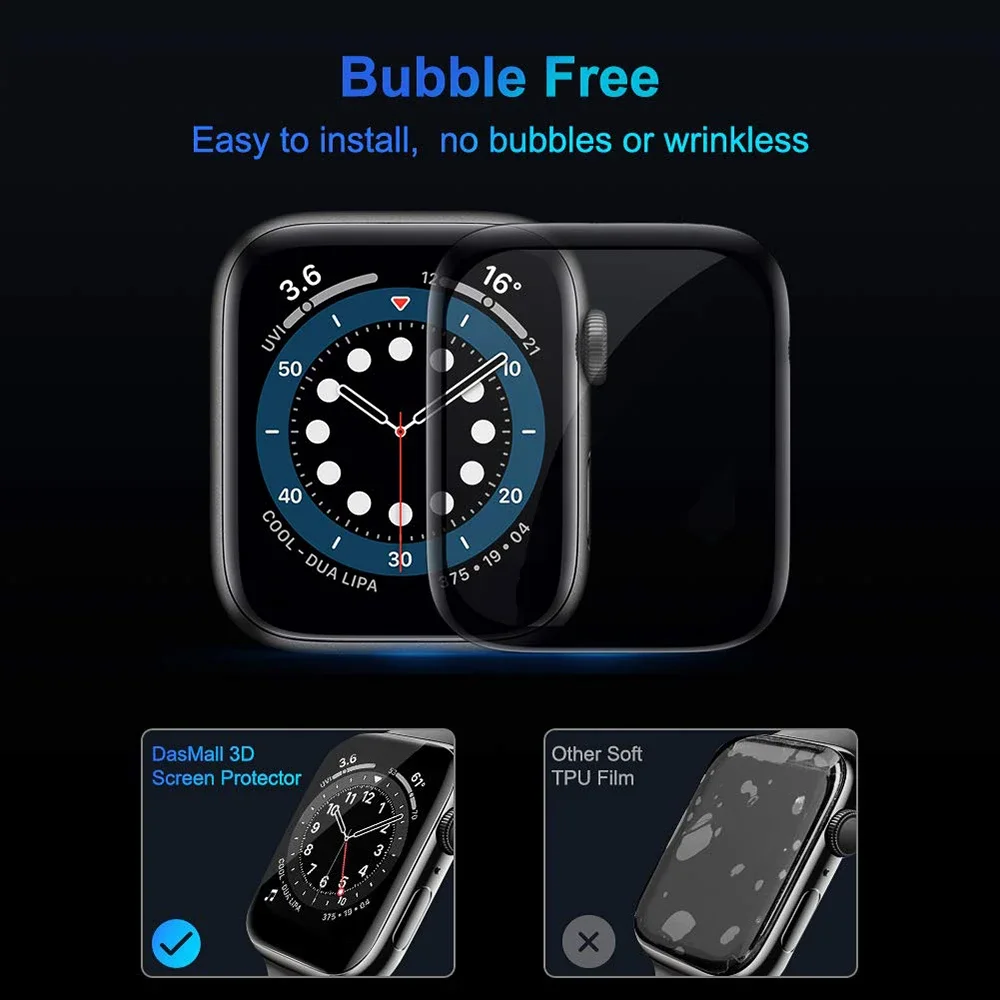 1-3 قطعة HD الزجاج حامي الشاشة ل أبل ساعة 10 46 مللي متر 42 مللي متر الترا 2 49 مللي متر لينة هيدروجيل فيلم IWatch 9 8 7 6 5 SE 45 41 44 40 مللي متر