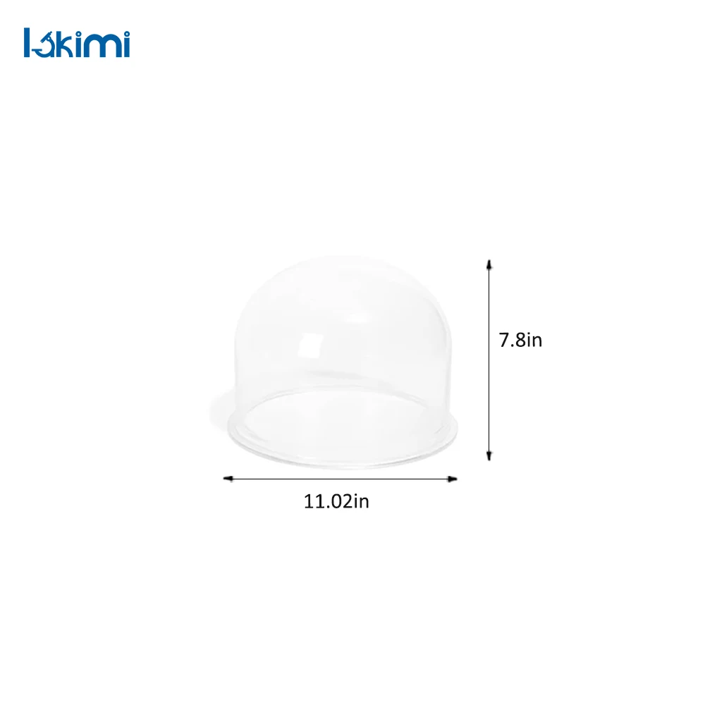 Imagem -02 - Acrílico Investir Máquina de Fundição Vacuum Bell Jar Faça Você Mesmo Jóias Acessórios Lk-bj01