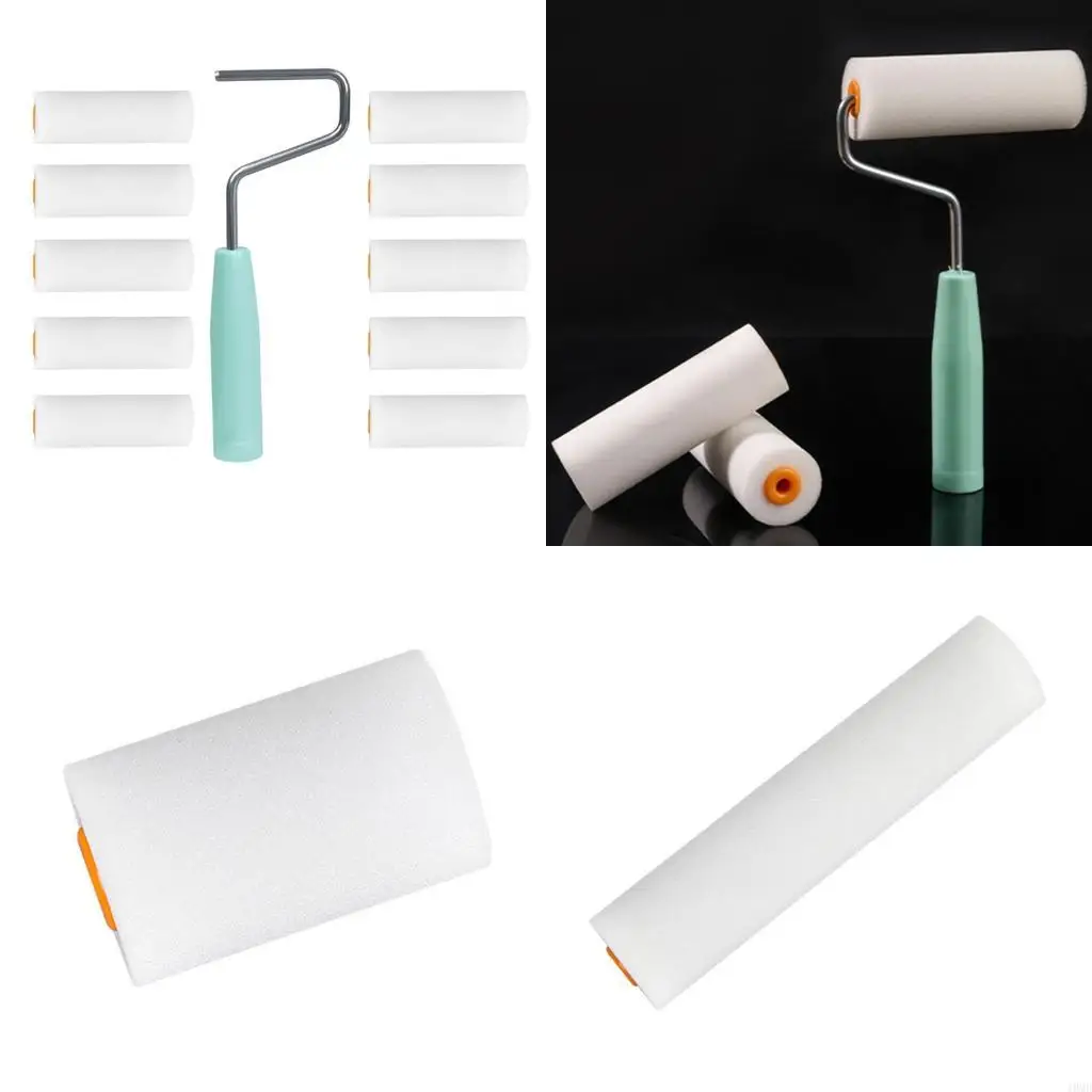 

Reusable Sponge Roller Brushes with Thumb Holder For Glass Tile Plastic Cleaning JOMD