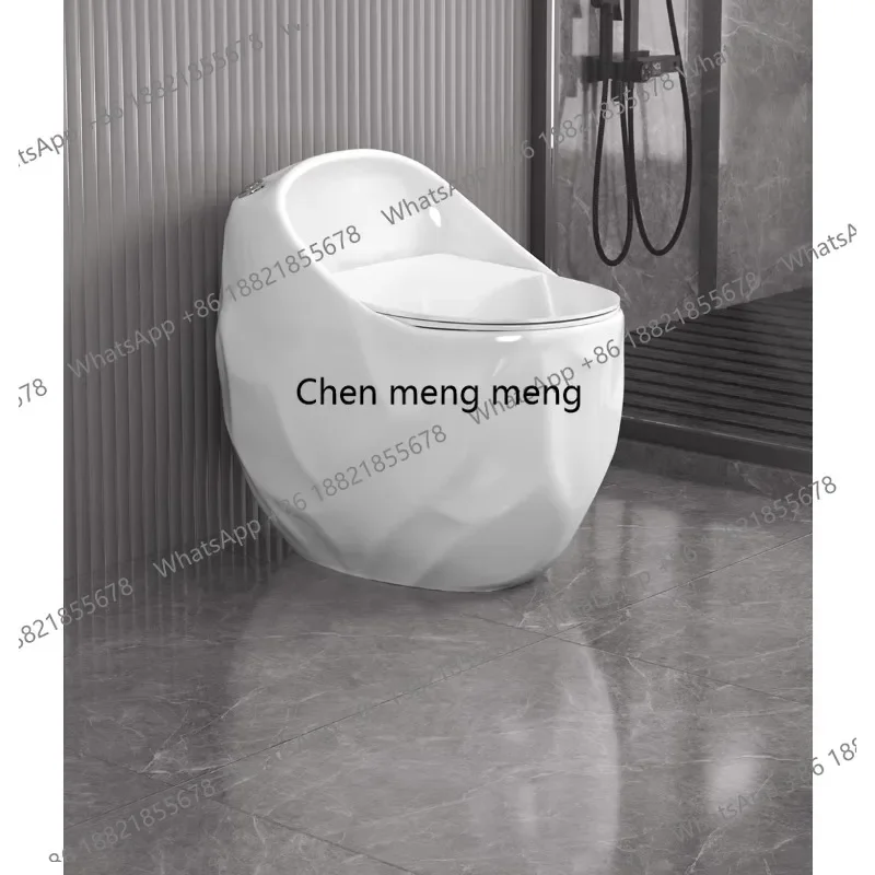 F150 Household small apartment toilet, siphon toilet, large pipe, large diameter silent deodorant toilet