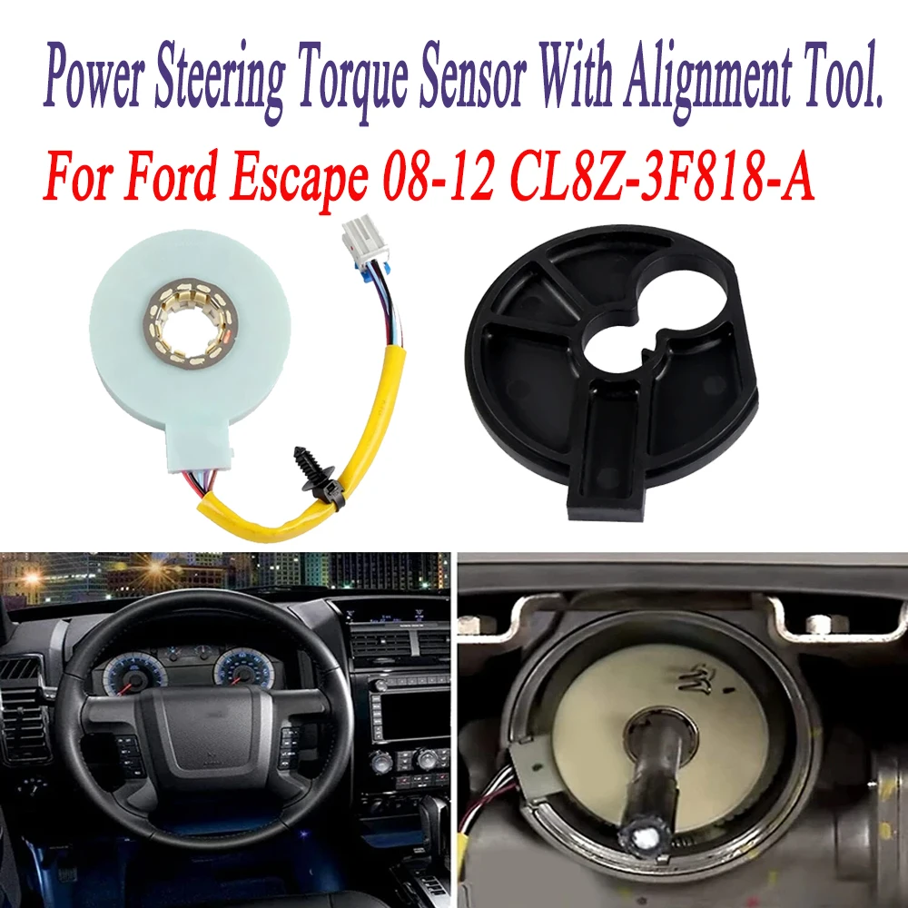 Steering Torque Sensor CL8Z-3F818-A For Ford Escape 2008-2012 Steering Column Rotation Sensor