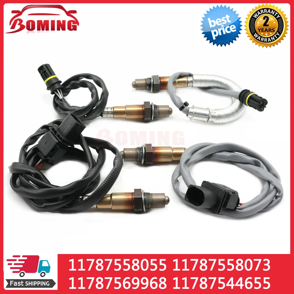 Upstream&Downstream O2 Oxygen Sensor 11787558055 11787558087 11787545074 11787545075 For BMW E82 E88 E89 E90 E92 Z4 135i 335i